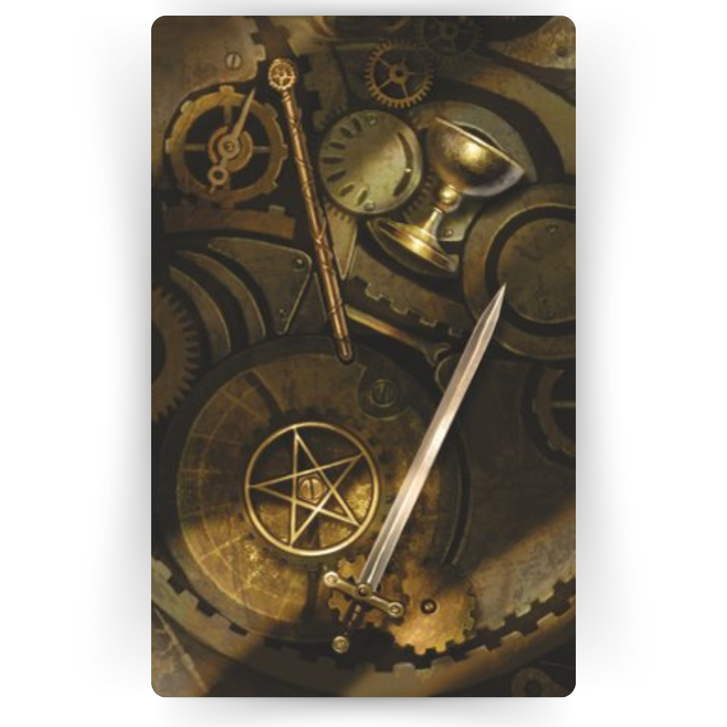 Carta do Mini Tarô Steampunk